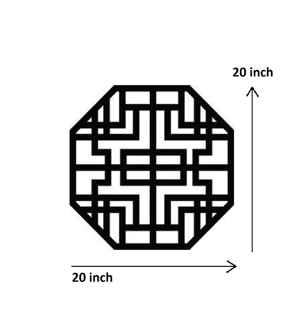 Square Creative Pattern Panel