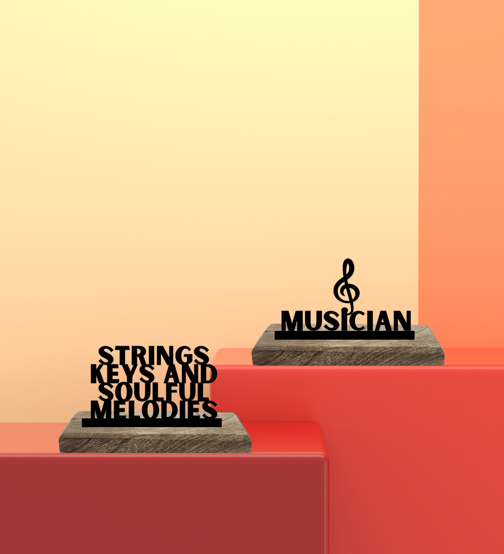 Musician Set of 2 Table Décor