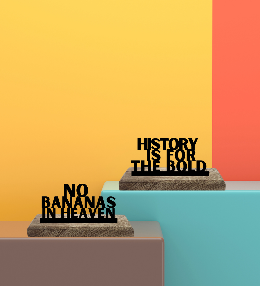 Dare and Defy Set of 2 Table Décor