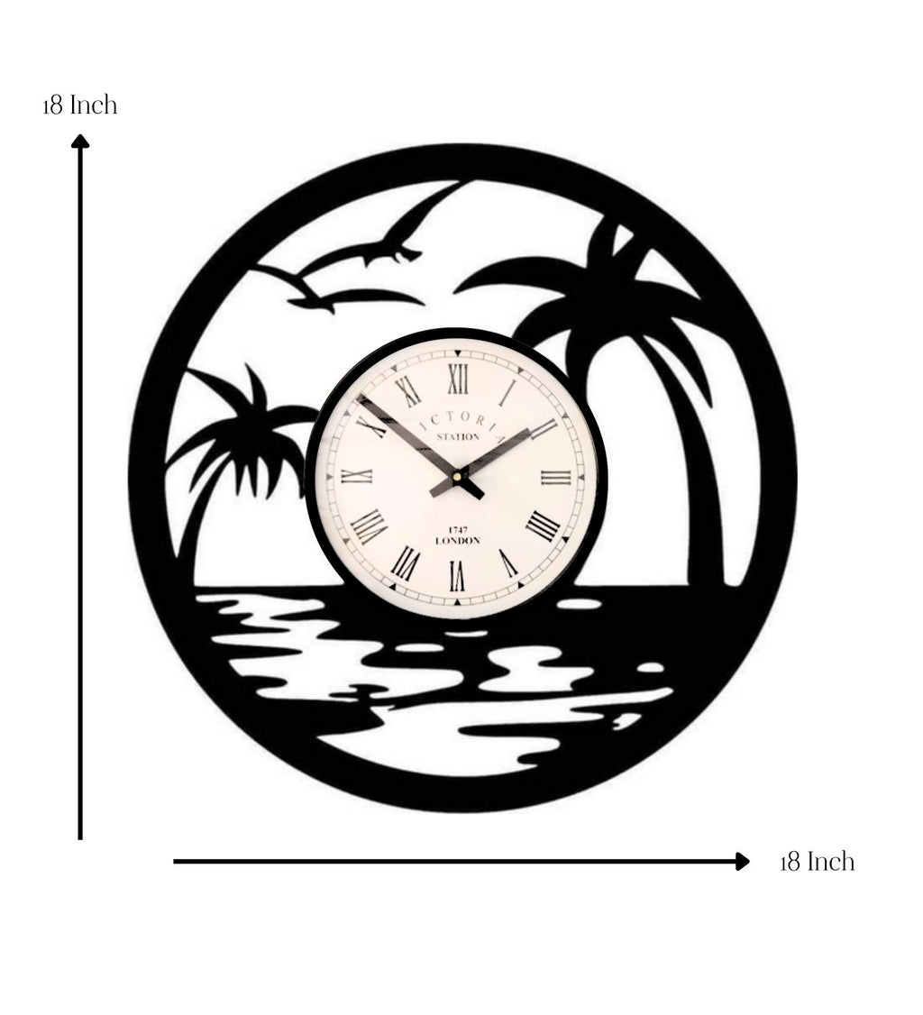 Beach Vibes Wall Clock