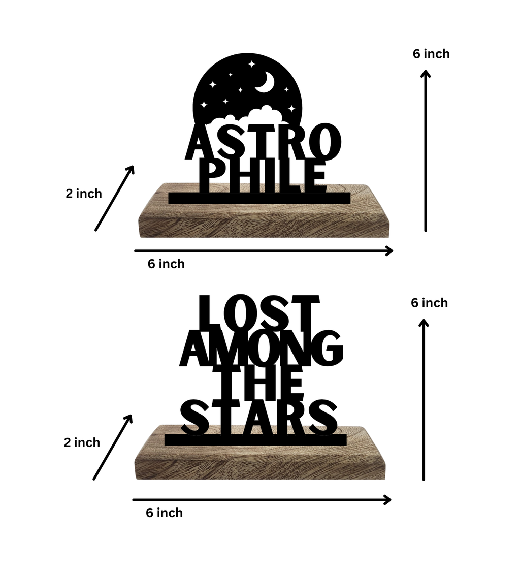 Astrophile Set of 2 Table Décor