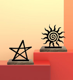 Stellar Radiance, Solar Brilliance Set of 2 Table Décor
