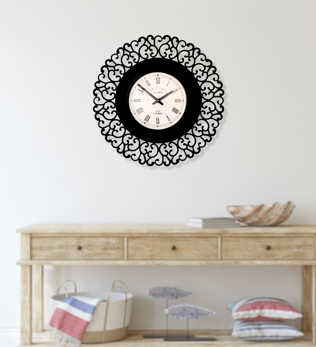 Mandala Wall Clock