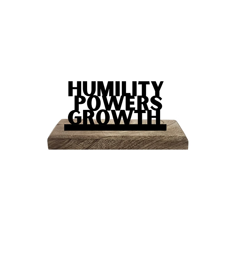 Humble and Unstoppable Set of 2 Table Décor