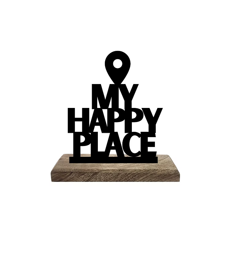 Homely Happiness Set of 2 Table Décor