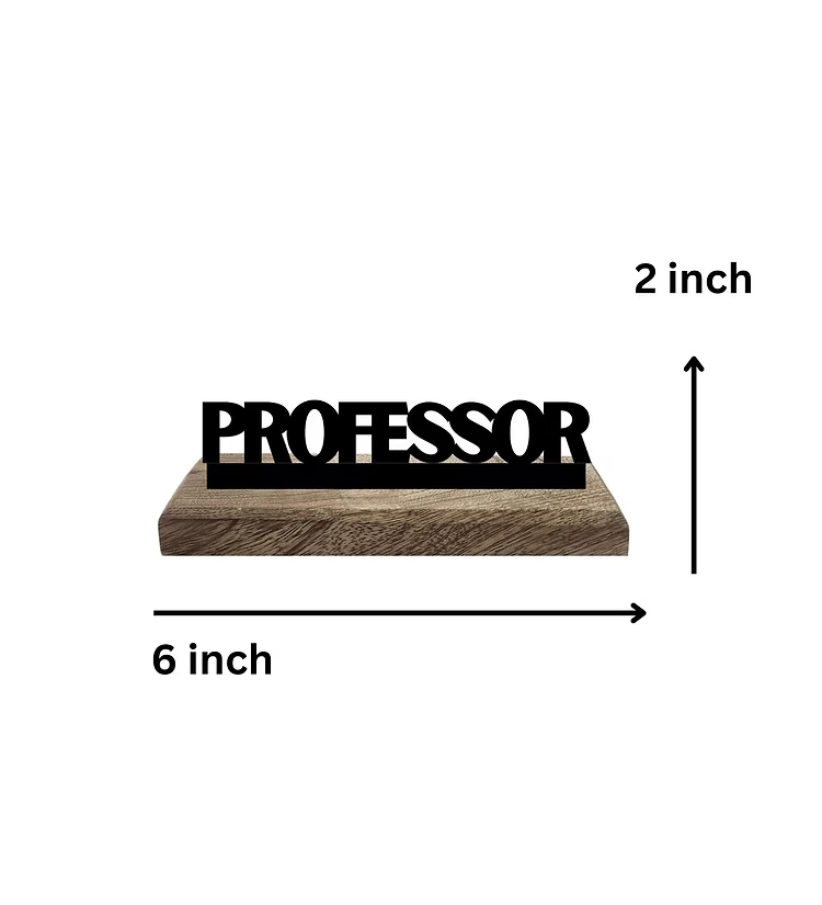 Professor Set of 2 Table Décor
