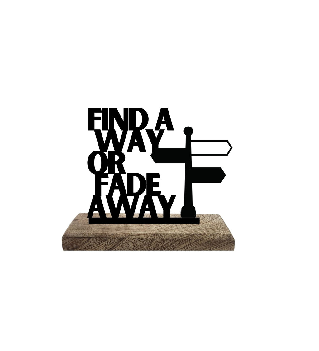 Resolve & Persistence Set of 2 Table Décor