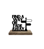 Resolve & Persistence Set of 2 Table Décor