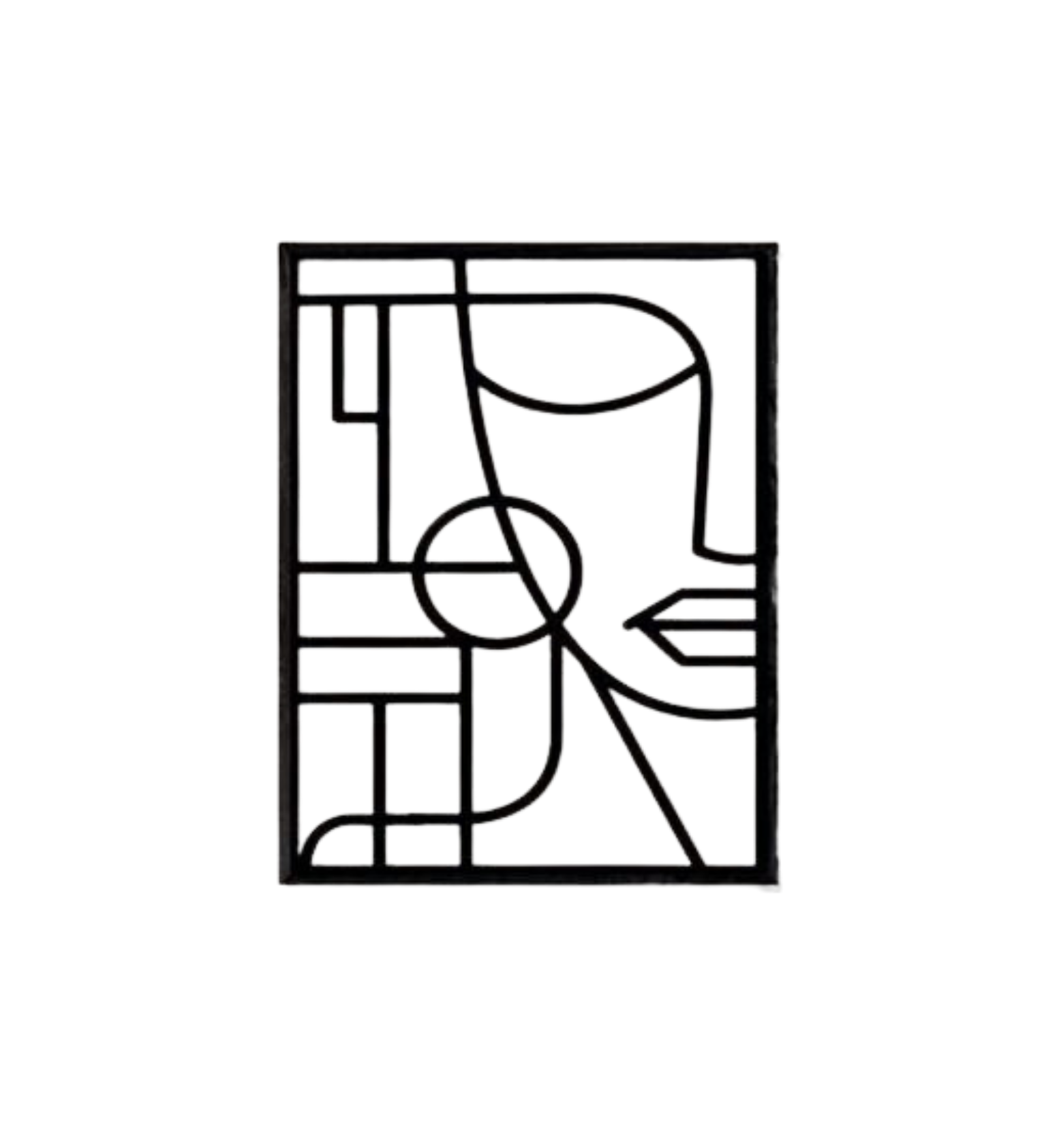 Abstract Half Portrait Female