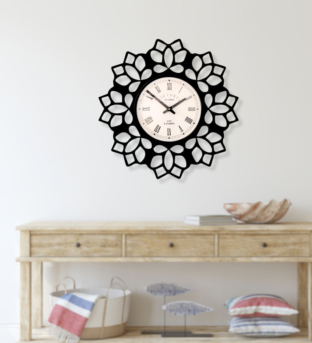 Mandala Wall Clock
