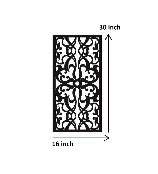 Rectangular Creative Pattern Panel