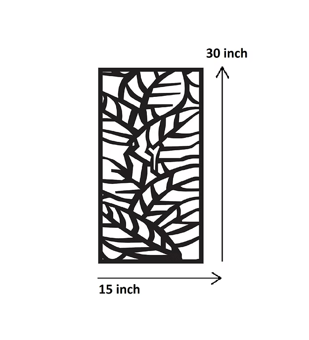 Rectangular Creative Pattern Panel