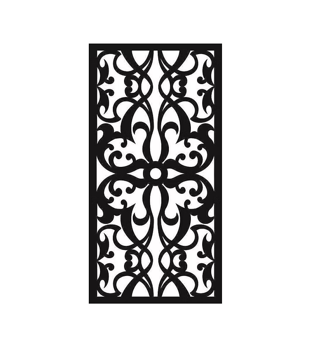 Rectangular Creative Pattern Panel