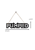 Pumped Metal Hanging