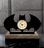Batman Black Table Clock