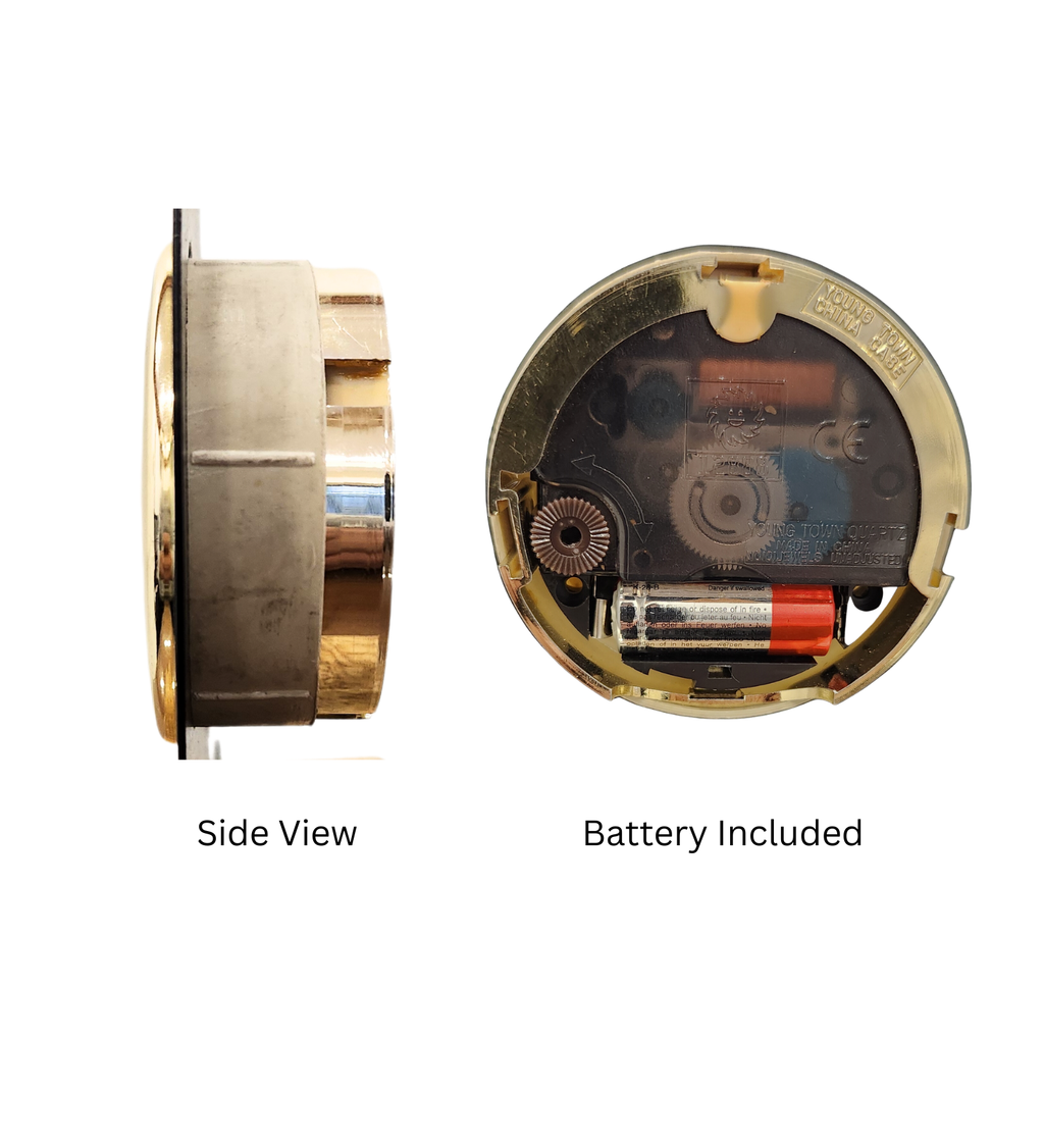 Football Black Table Clock