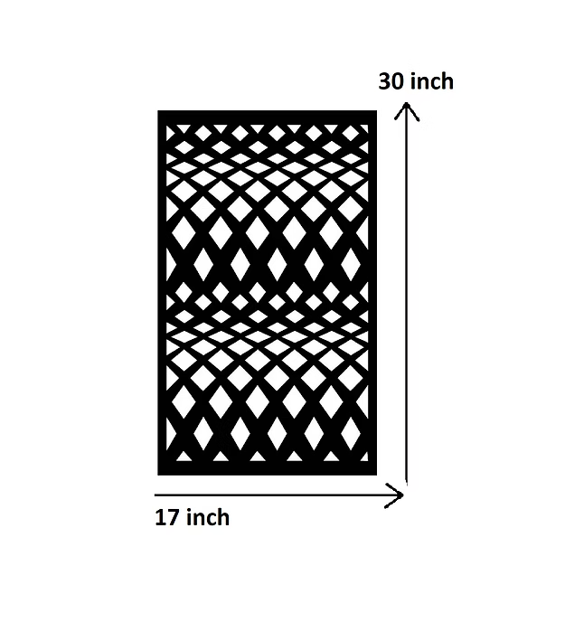 Rectangular Creative Pattern Panel