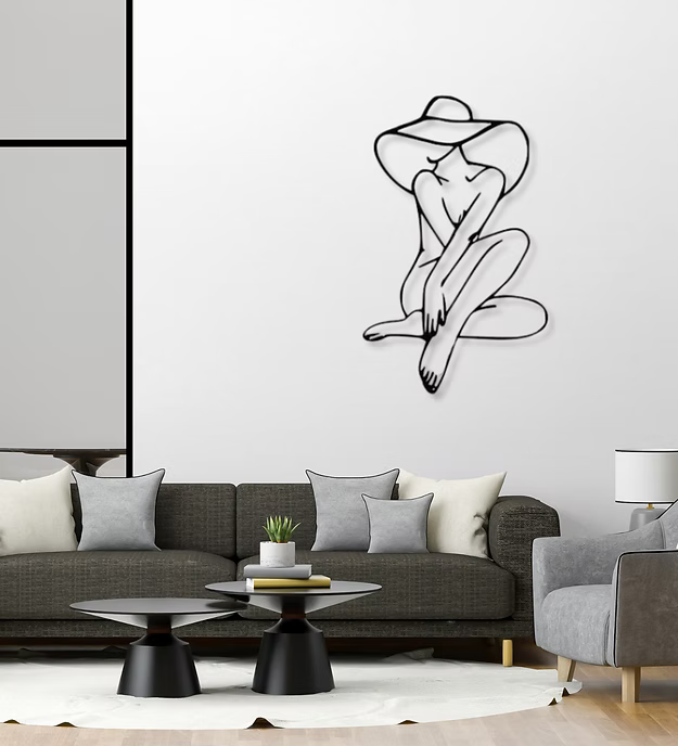Abstract Lady Figurine
