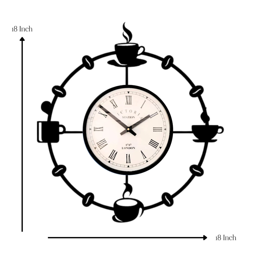 Coffee Time Wall Clock