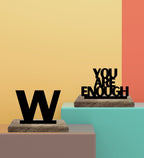 Empowerment & Enigma Set of 2 Table Décor