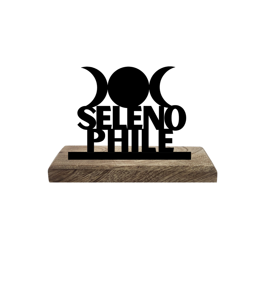 Selenophile Set of 2 Table Décor