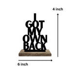 Fit & Independent Set of 2 Table Décor