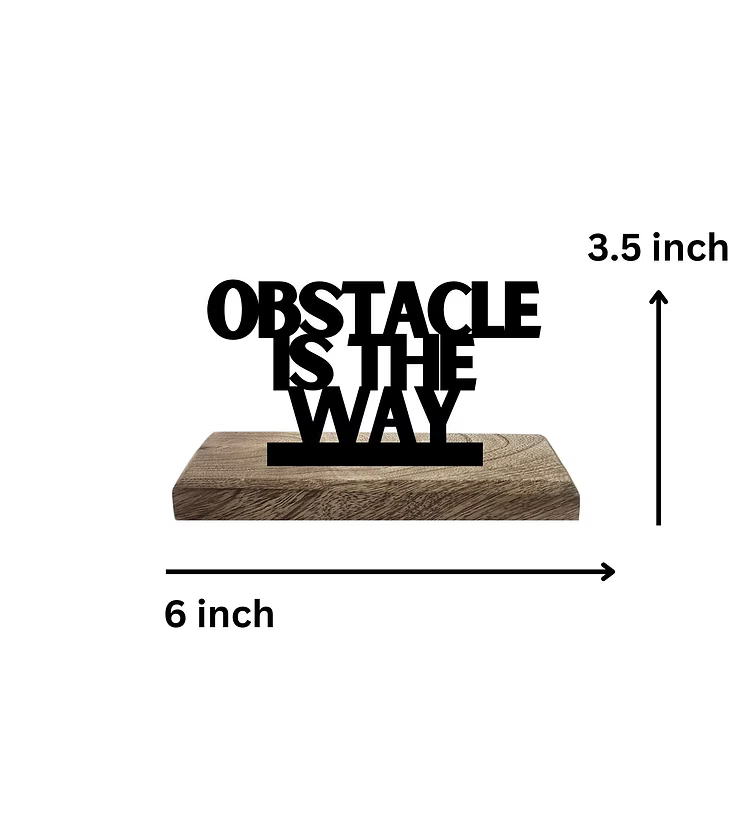 Stoic Virtues & Resilience Set of 2 Table Décor
