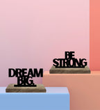 Big Dreams, Strong Spirit Set of 2 Table Décor
