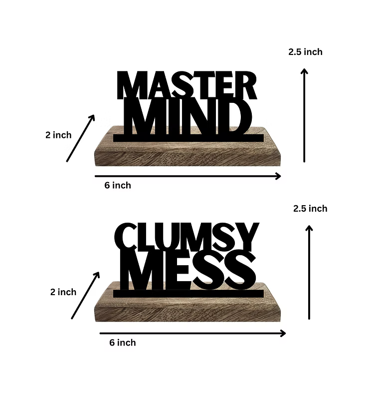 Clumsy mess and Master Mind
