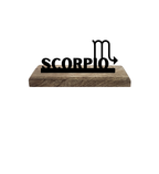 Scorpio Sun Sign Set of 2 Table Décor