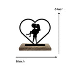 Eternal Love Set of 2 Table Décor