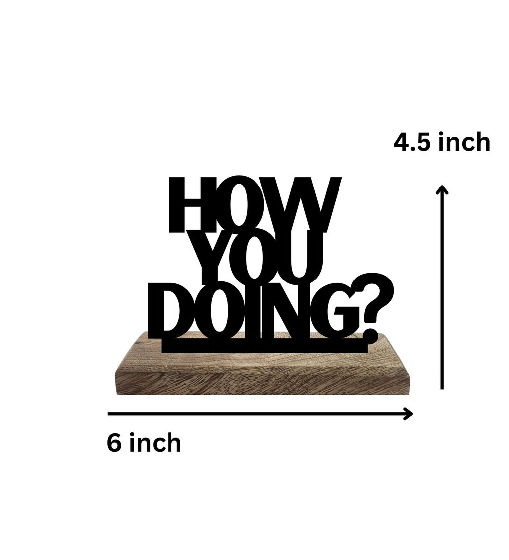 Quirky Conversations Set of 2 Table Décor