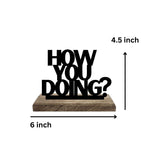 Quirky Conversations Set of 2 Table Décor