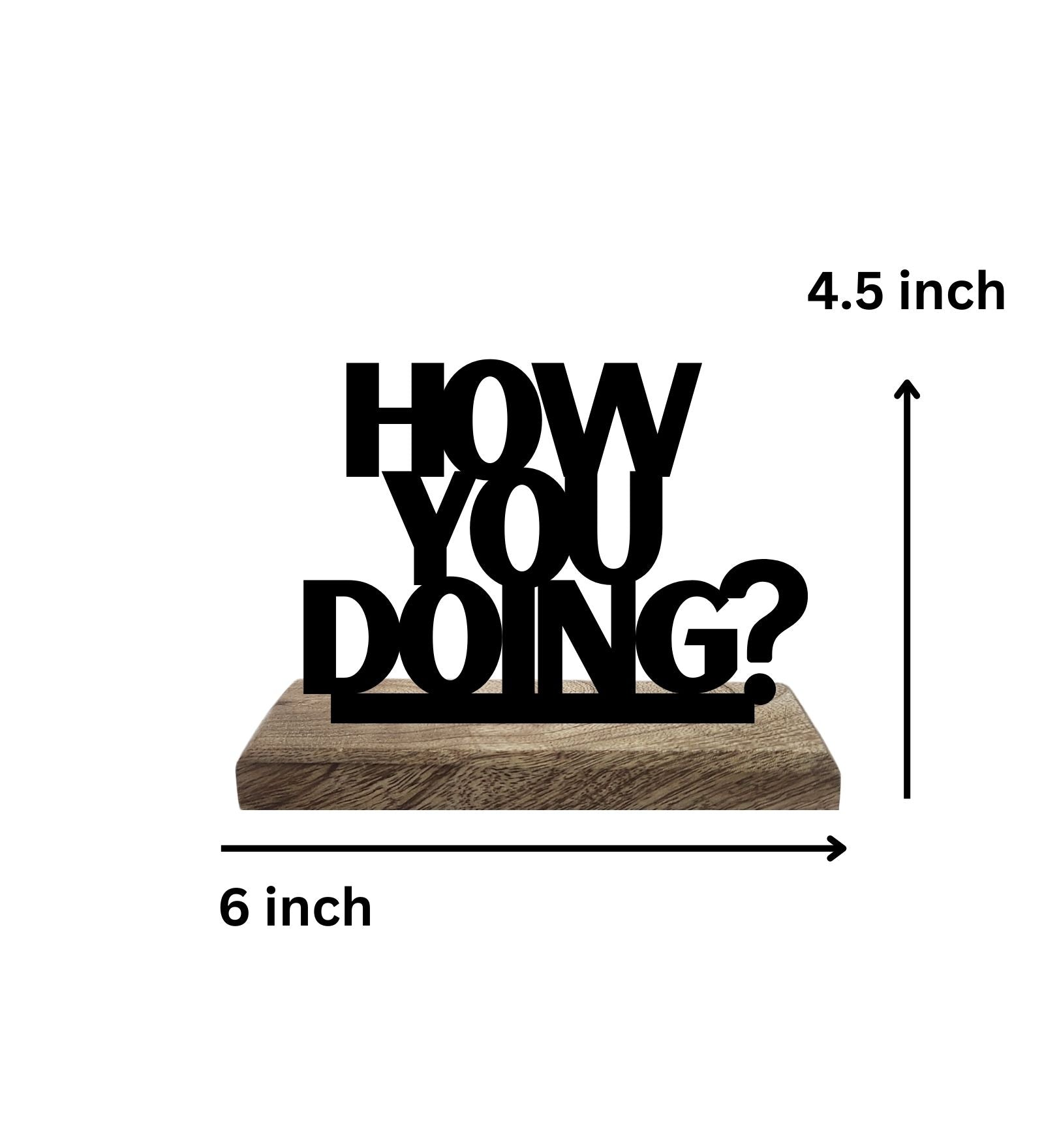 Quirky Conversations Set of 2 Table Décor