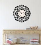 Mandala Wall Clock