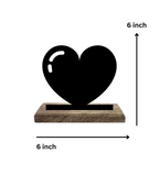 Heart and Peace Set of 2 Table Décor