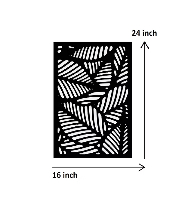 Rectangular Creative Pattern Panel