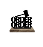 Lawyer's Pride Set of 2 Table Décor