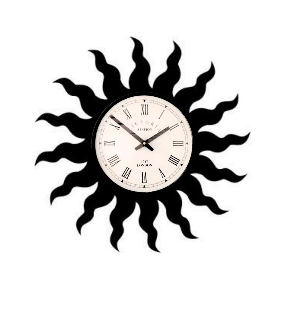 Sun Wall Clock