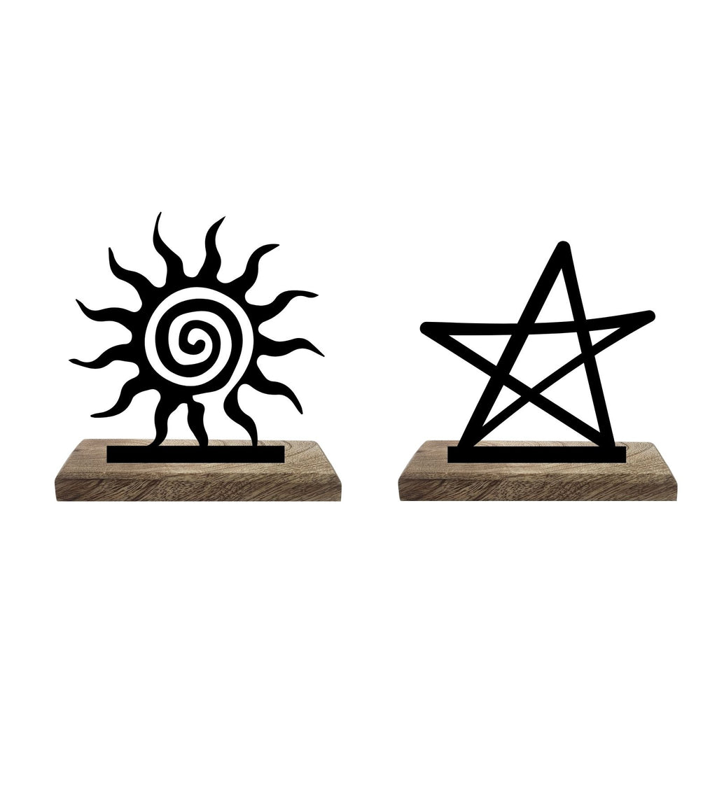 Stellar Radiance, Solar Brilliance Set of 2 Table Décor
