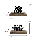 ESFP Myers Briggs Set of 2 Table Décor