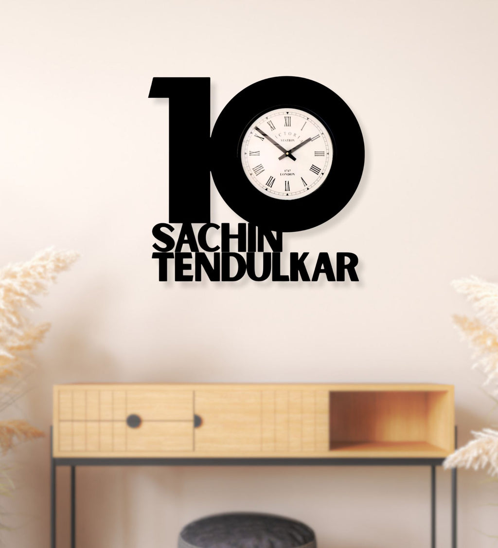 Sachin Tendulkar Cricket Wall Clock