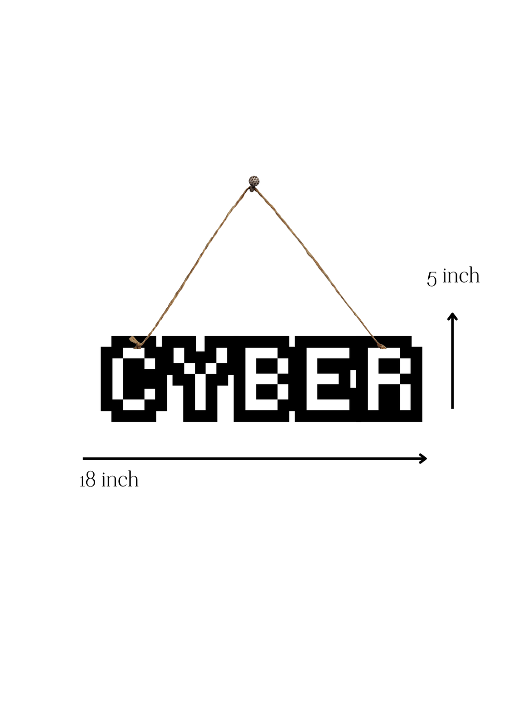 Cyber Metal Hanging