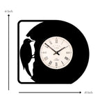 Woodpecker Wall Clock