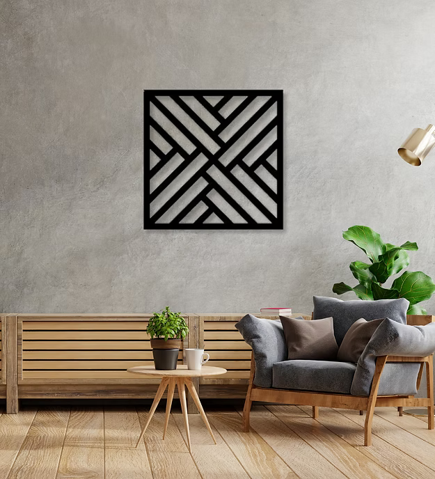 Square Creative Pattern Panel