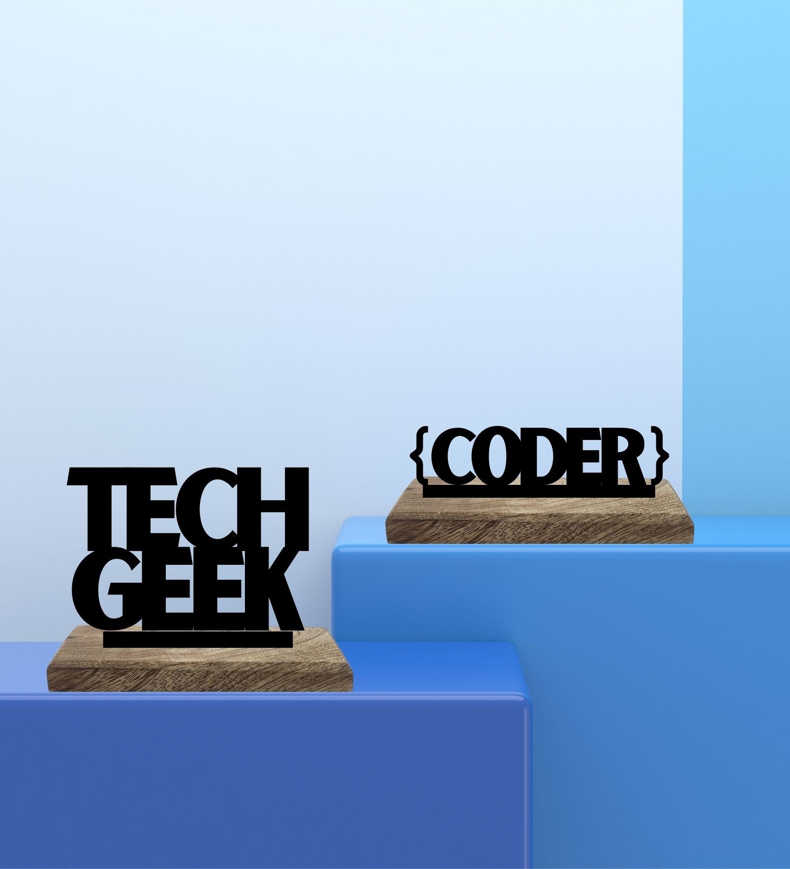 Tech Tandem Set of 2 Table Décor