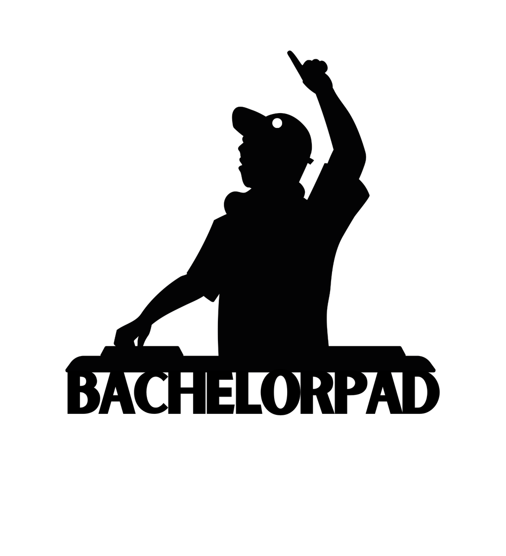 Bachelorpad Metal Hanging