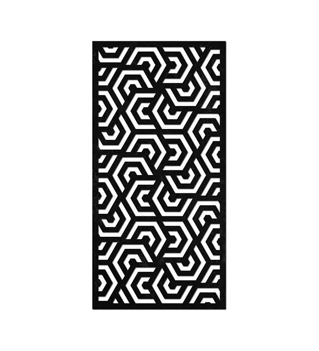 Rectangular Creative Pattern Panel