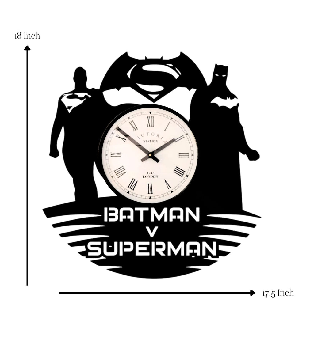 Batman vs Superman Wall Clock