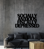 Socially Anxious Fiscally Depressed